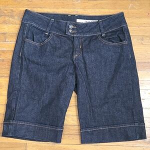 DKNY Dark Blue Women's Bermuda Shorts